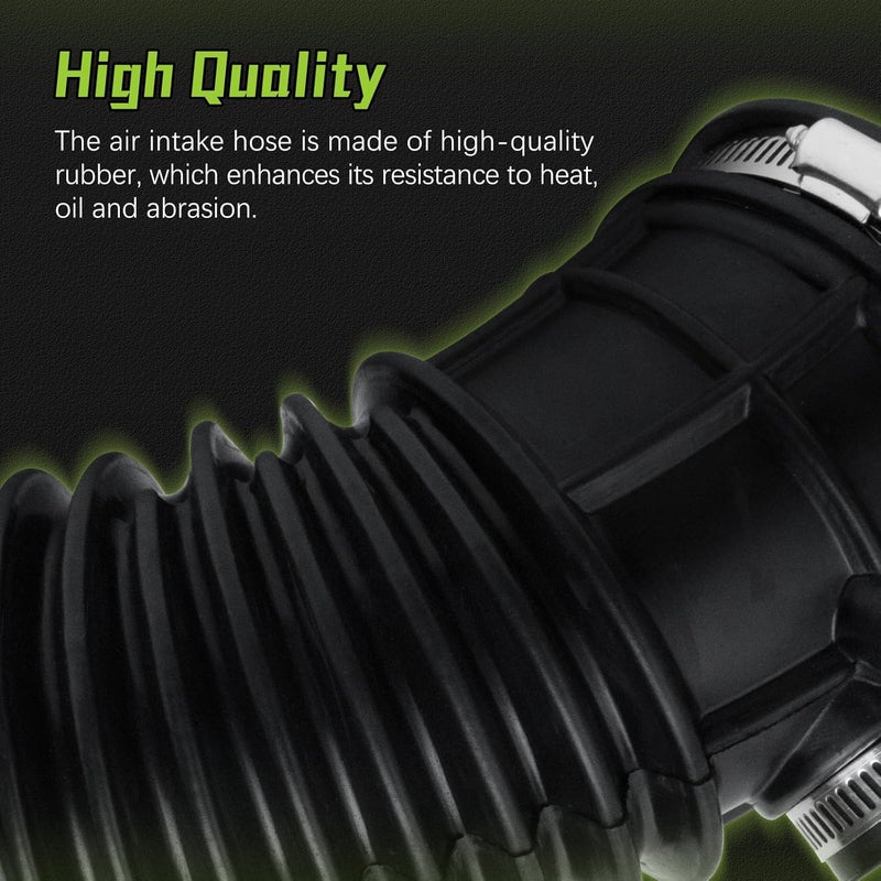 VINMS 17228-REZ-A00 Air Intake Hose Tube With Clamps for 2010 2011 Honda CR-V 2.4L 696-011 - Image 3